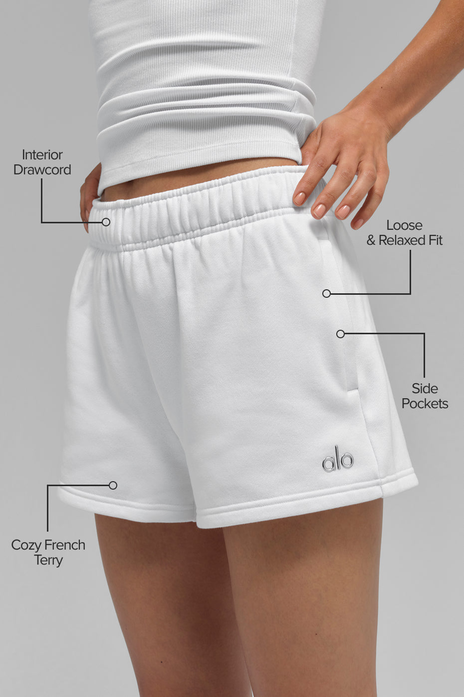 Accolade Shorts — White