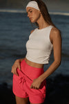 Accolade Shorts — Candy Red