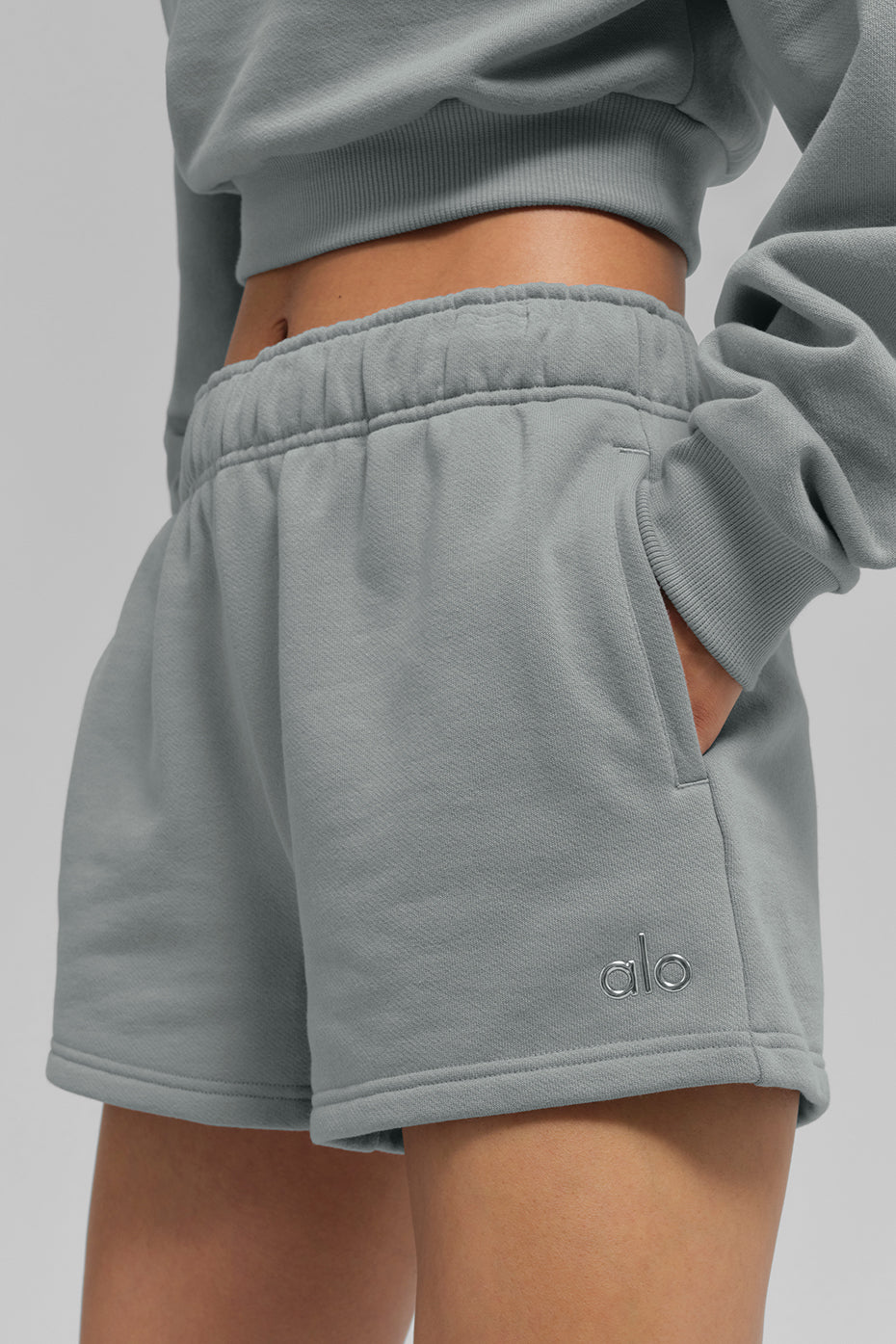 Accolade Shorts — Lunar Grey