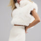 Courchevel Cashmere Skirt — Ivory