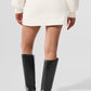 Polar Fleece Wintry Mix Skirt — Ivory