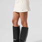 Polar Fleece Wintry Mix Skirt — Ivory