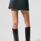 Polar Fleece Wintry Mix Skirt — Charcoal Green