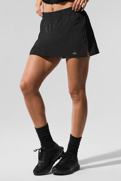 Alumni Tennis Skirt — Black
