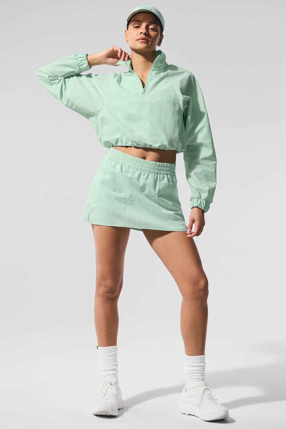 Alumni Tennis Skirt — Spearmint