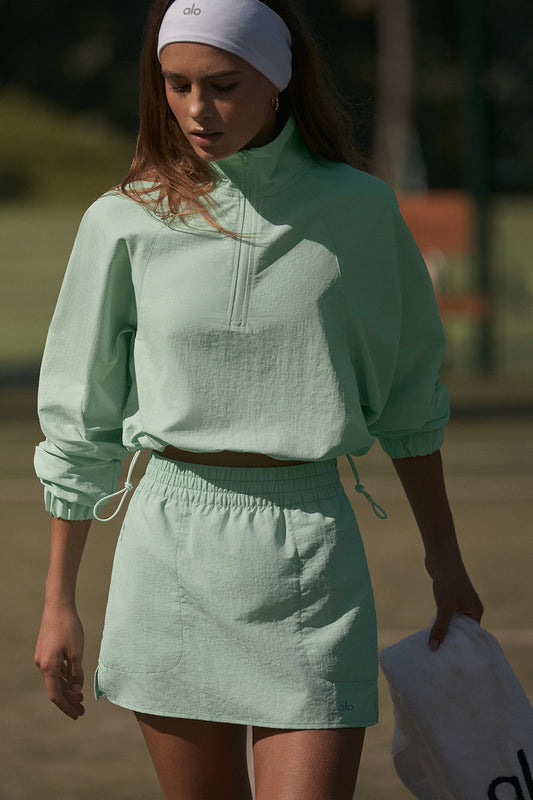 Alumni Tennis Skirt — Spearmint