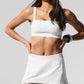 Alosoft Serve It Up Skirt — White