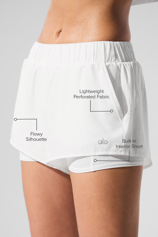 Sport Star Shorts — White