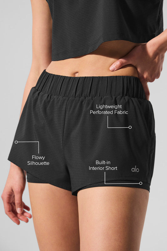 Sport Star Shorts — Black