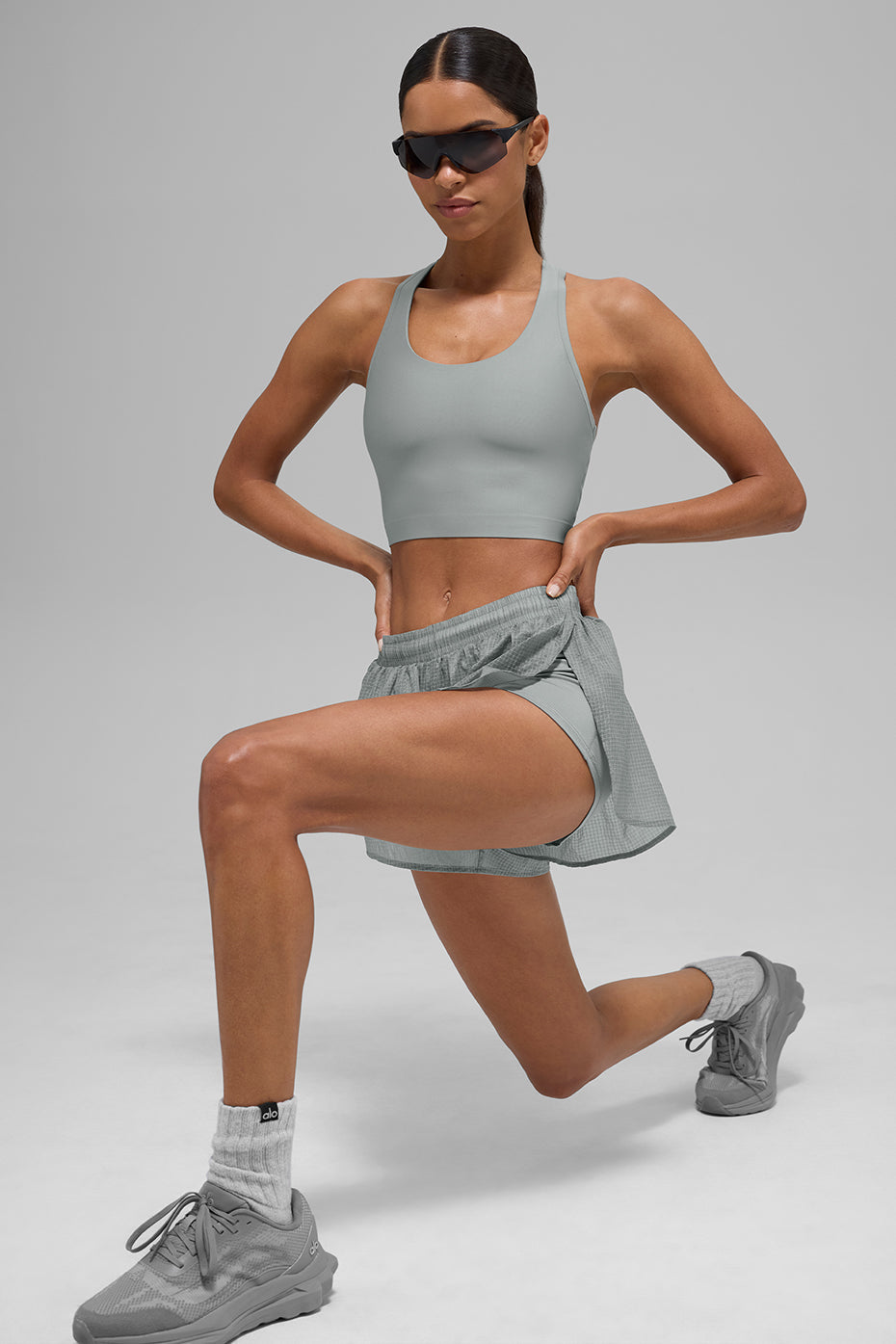 Game Time Shorts — Lunar Grey