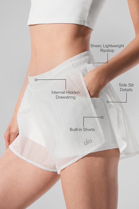Game Time Shorts — White