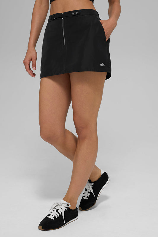 Work It Mini Skirt — Black