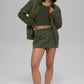 Work It Mini Skirt — Green Olive