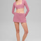 SculptSoft Precision Fit Mini Skirt — Pink Wild Rose