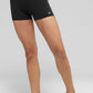 4" Airbrush High Rise Race Pace Shorts — Black/White