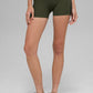 4" Airbrush High Rise Race Pace Shorts — Green Olive/Black