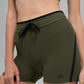 4" Airbrush High Rise Race Pace Shorts — Green Olive/Black