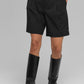 High Rise Dreamscape Shorts — Black