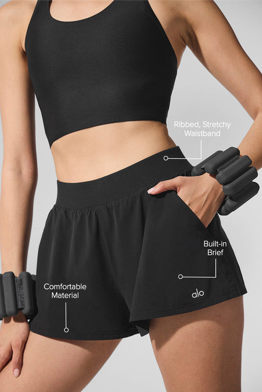 Breezy Shorts — Black