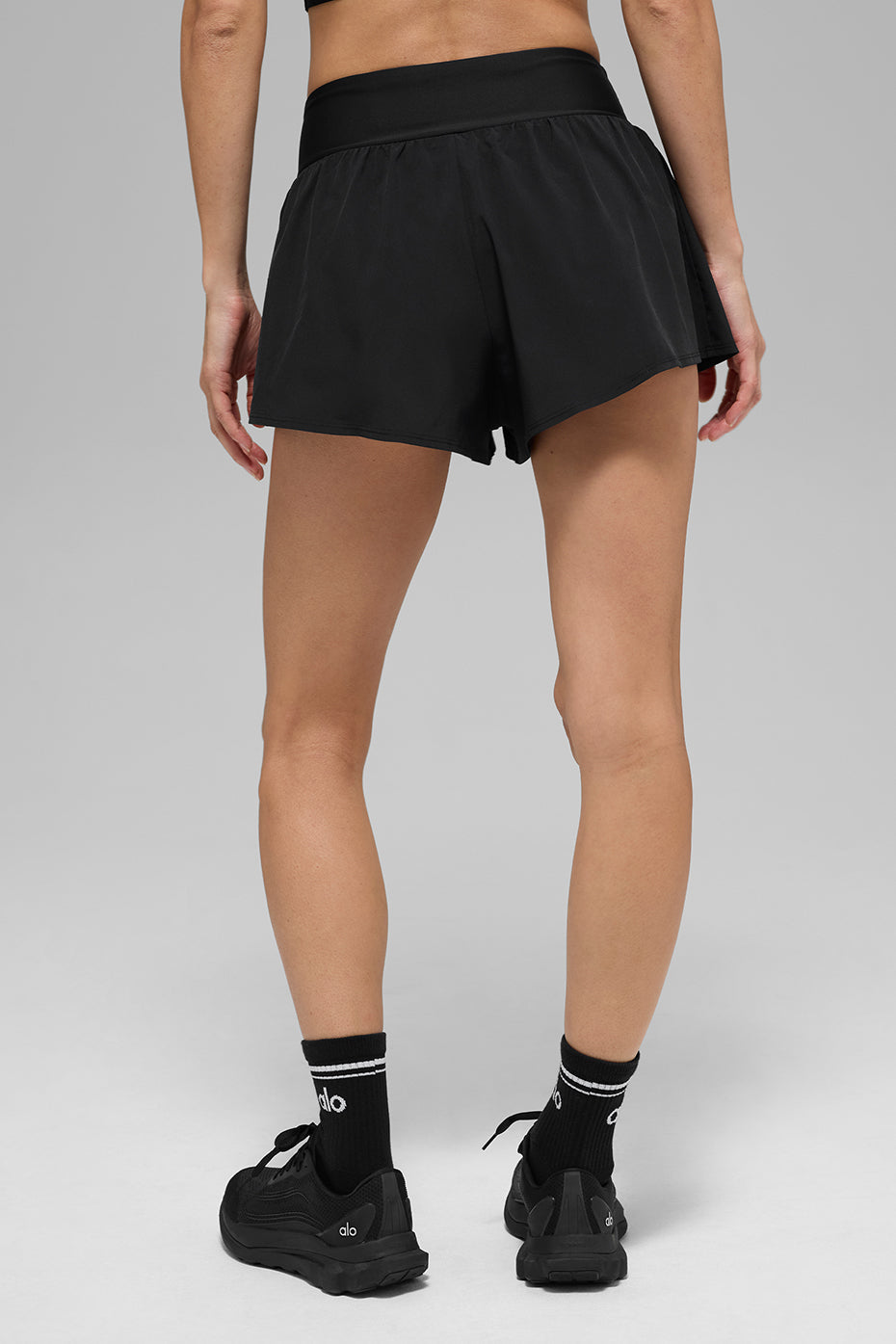 Victory Running Shorts — Black