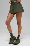 Victory Running Shorts — Green Olive