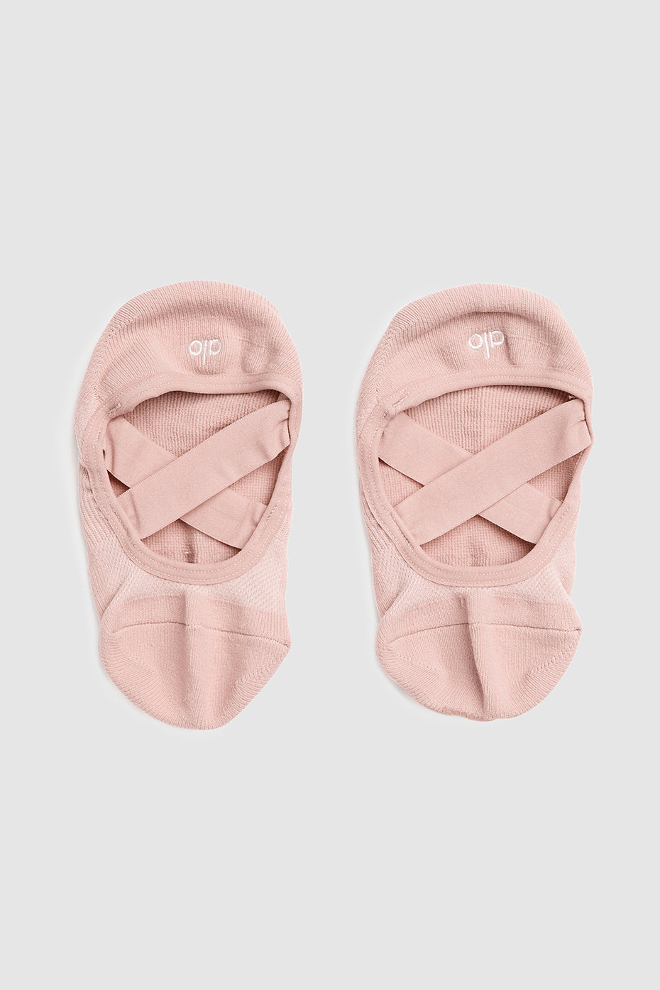 Women's Pivot Barre Sock — Pale Mauve