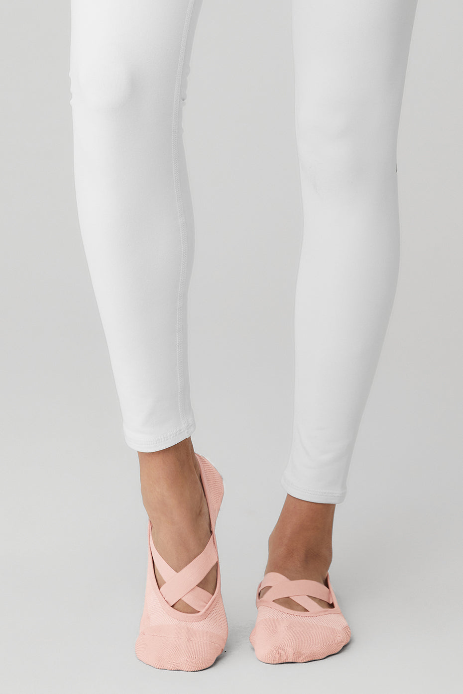 Women's Pivot Barre Sock — Pale Mauve