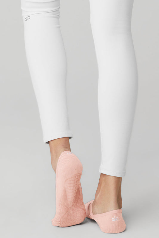 Women's Pivot Barre Sock — Pale Mauve
