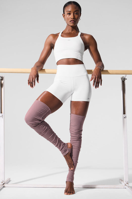 Goddess Leg Warmers — Smoky Quartz Heather