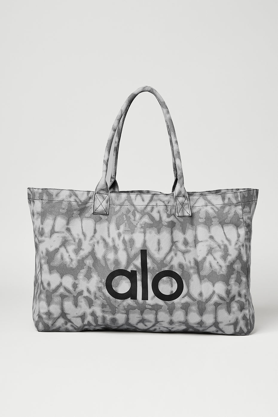 Shopper Tote — Grey Tiedye