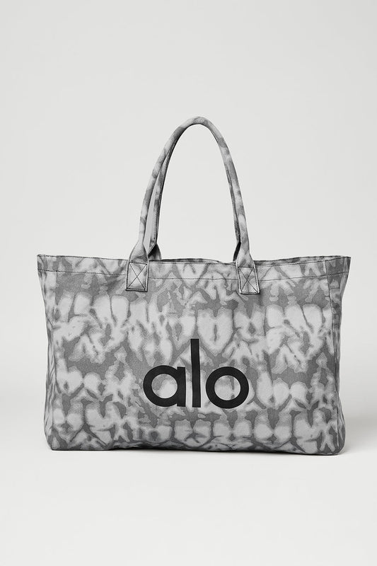 Shopper Tote — Grey Tiedye