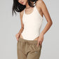 Sleek Back Bodysuit — Ivory