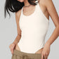 Sleek Back Bodysuit — Ivory