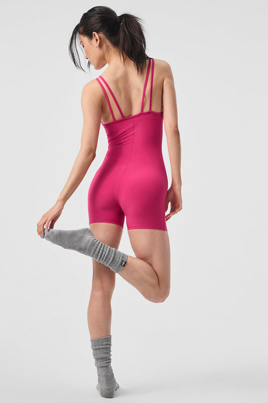Alosoft Suns Out Onesie — Pink Summer Crush