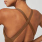 Airbrush Physique Onesie — Cinnamon Brown