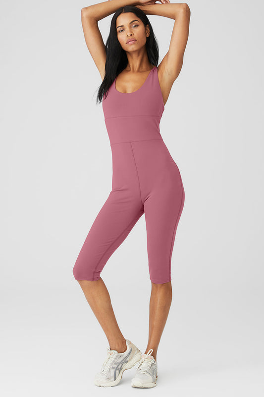 Airbrush Physique Onesie — Mars Clay