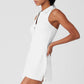 Charmed Tennis Dress — White