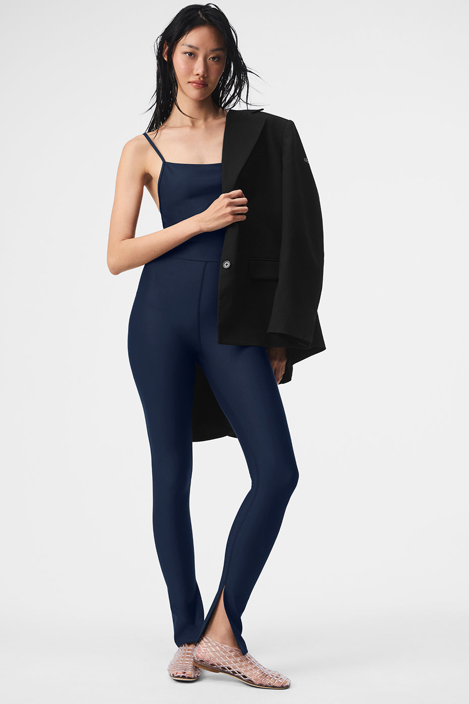 Airlift Disco Daze Onesie — Navy