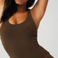Sleek Back Bodysuit — Espresso