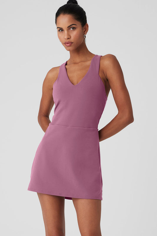 Airbrush Real Dress — Soft Mulberry