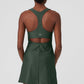 Airlift Fly Dress — Dark Cactus