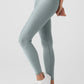 Airlift Winter Warm High Rise Leggings — Cosmic Grey