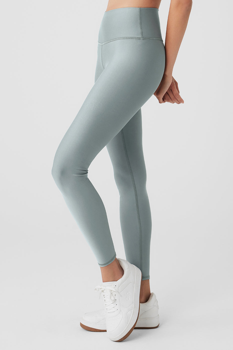 Airlift Winter Warm High Rise Leggings — Cosmic Grey