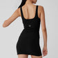 Alosoft Head Start Dress — Black