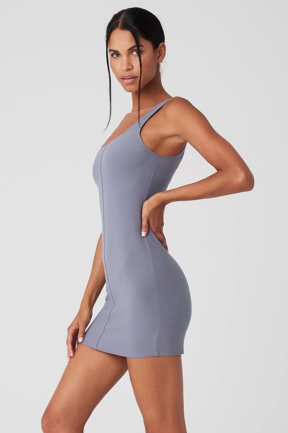 Alosoft Head Start Dress — Fog