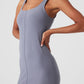 Alosoft Head Start Dress — Fog
