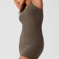 Alosoft Head Start Dress — Olive Tree