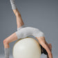Alosoft Center Stage Onesie — Athletic Heather Grey
