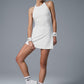 Alosoft Backspin Dress — White