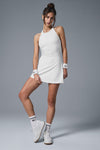 Alosoft Backspin Dress — White